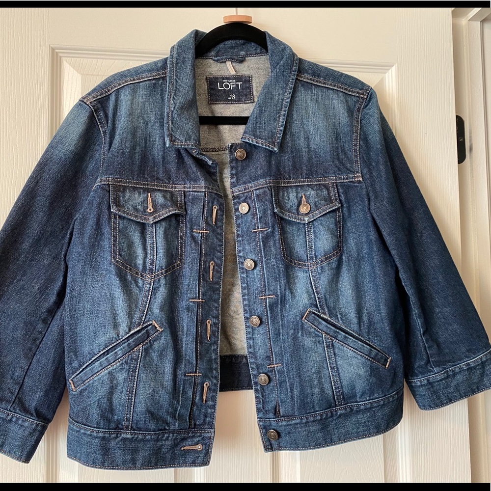 Ann Taylor Loft Jeans Jacket 18